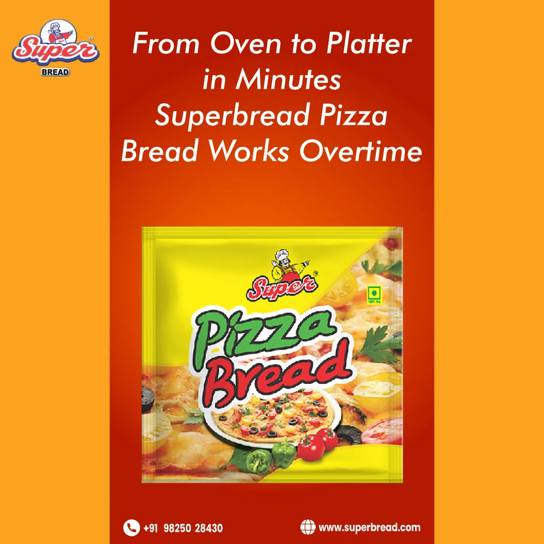 From Oven to Platter in Minutes—Super Pizza Bread Works Overtime