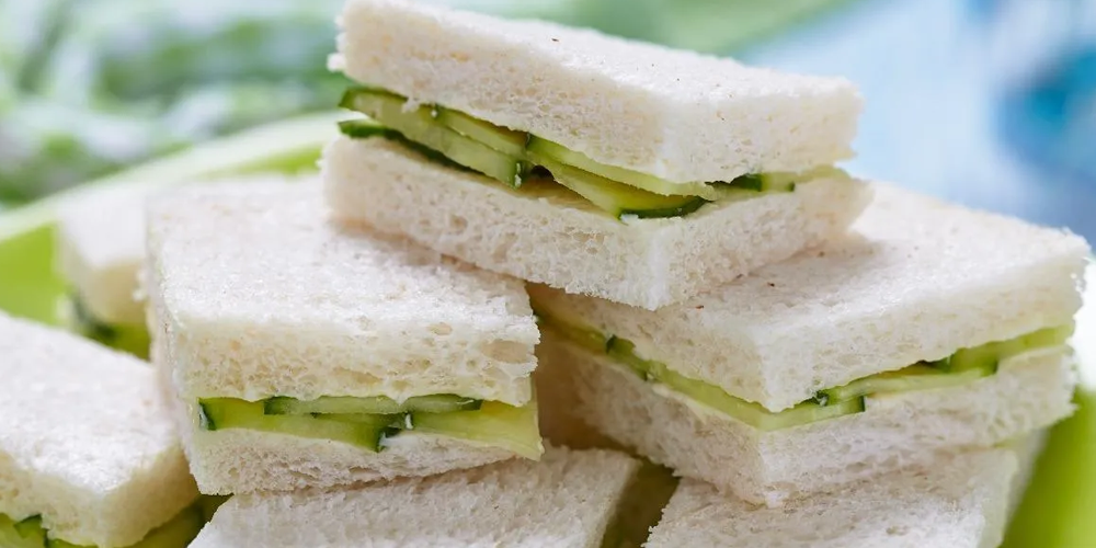 Crustless Cucumber Sandwich